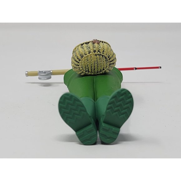 Hallmark 2019 Wading for a Nibble Boots Fishing NIB Keepsake‎ Christmas Ornament - Picture 7 of 8